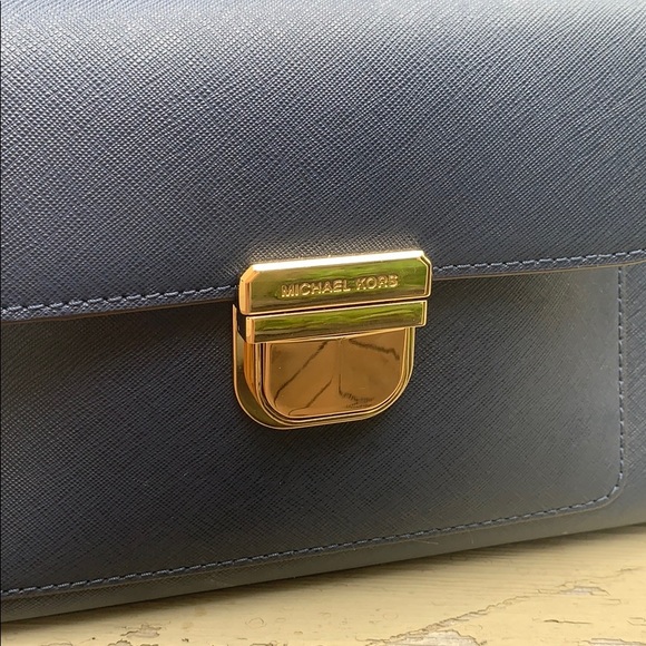 Navy blue Micheal Kors Handbag - Picture 4 of 5